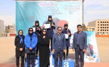 درخشش هنرآموز هنرستان هنرهای زیبای دختران کرمانشاه در مسابقات دو میدانی کشور